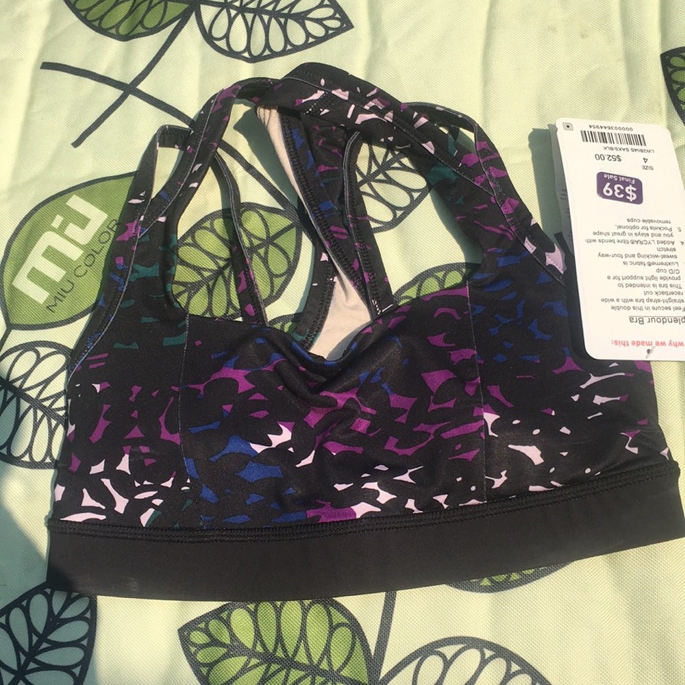 Lululemon Splendour Bra size 4